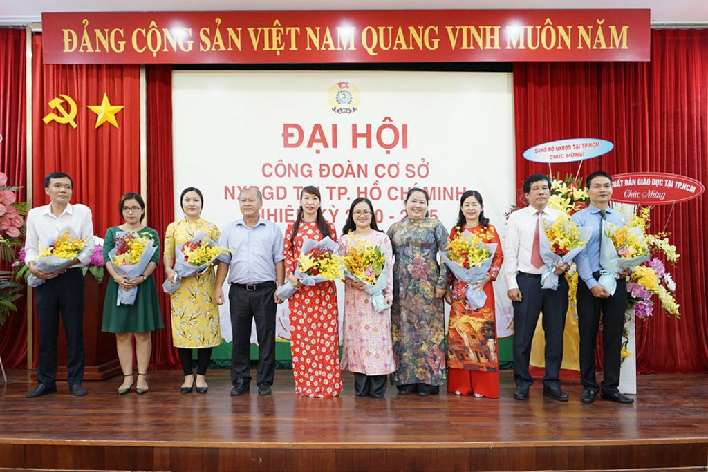 BCH CĐCS NXBGD tại TP. Hồ Chí Minh nhiệm kỳ 2020-2025 ra mắt trước Đại hội